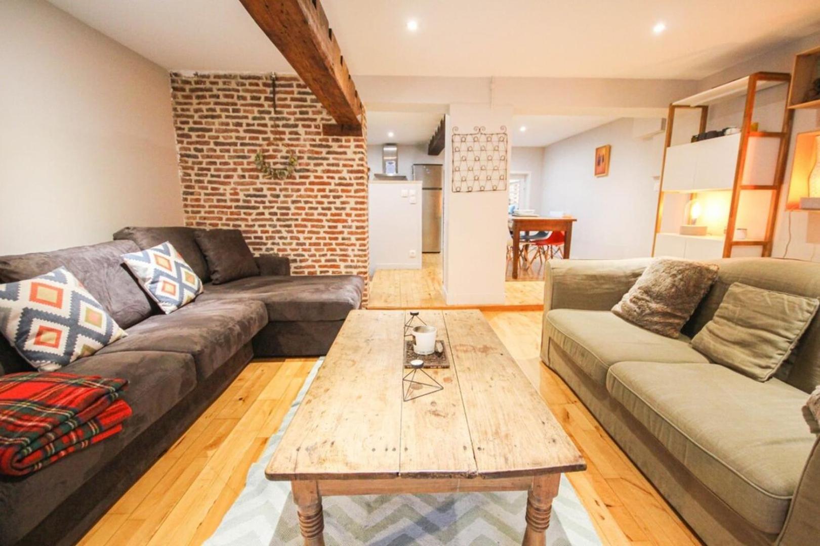 Apartament Duplex In The Heart Of Old Lille Terrace + Parking Zewnętrze zdjęcie