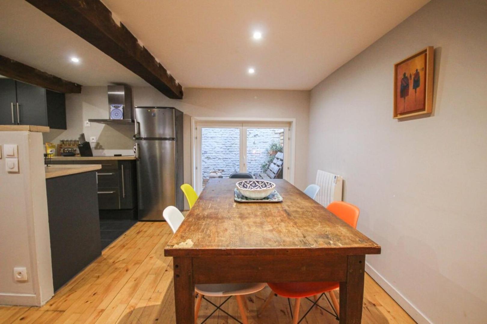 Apartament Duplex In The Heart Of Old Lille Terrace + Parking Zewnętrze zdjęcie
