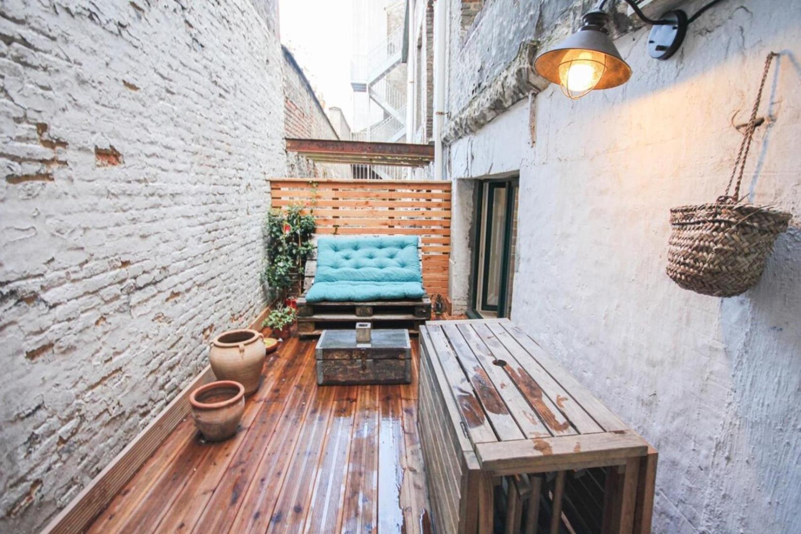 Apartament Duplex In The Heart Of Old Lille Terrace + Parking Zewnętrze zdjęcie